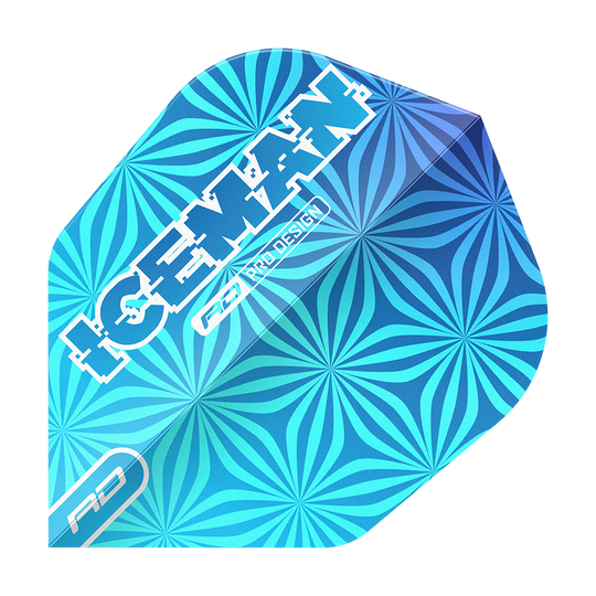 Red Dragon Gerwyn Price Iceman Blue No6 Flights