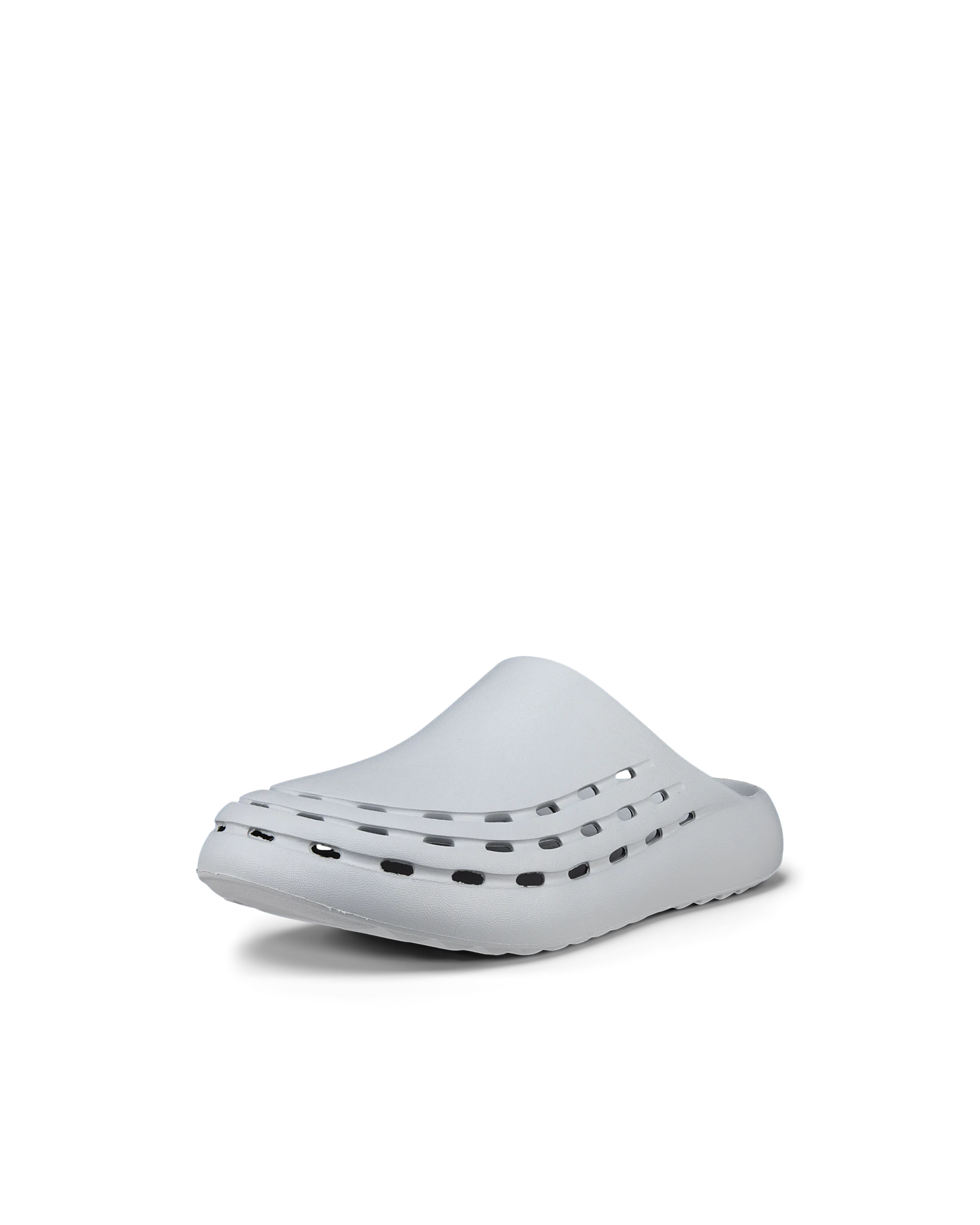 ECCO COZMO SLIDE Unisex Pantolette Grau