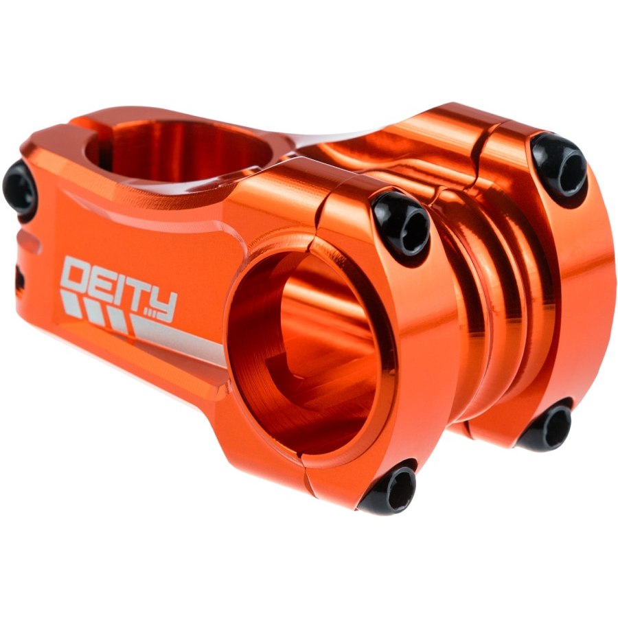 Deity Components Copperhead Stem - 31.8mm - orange