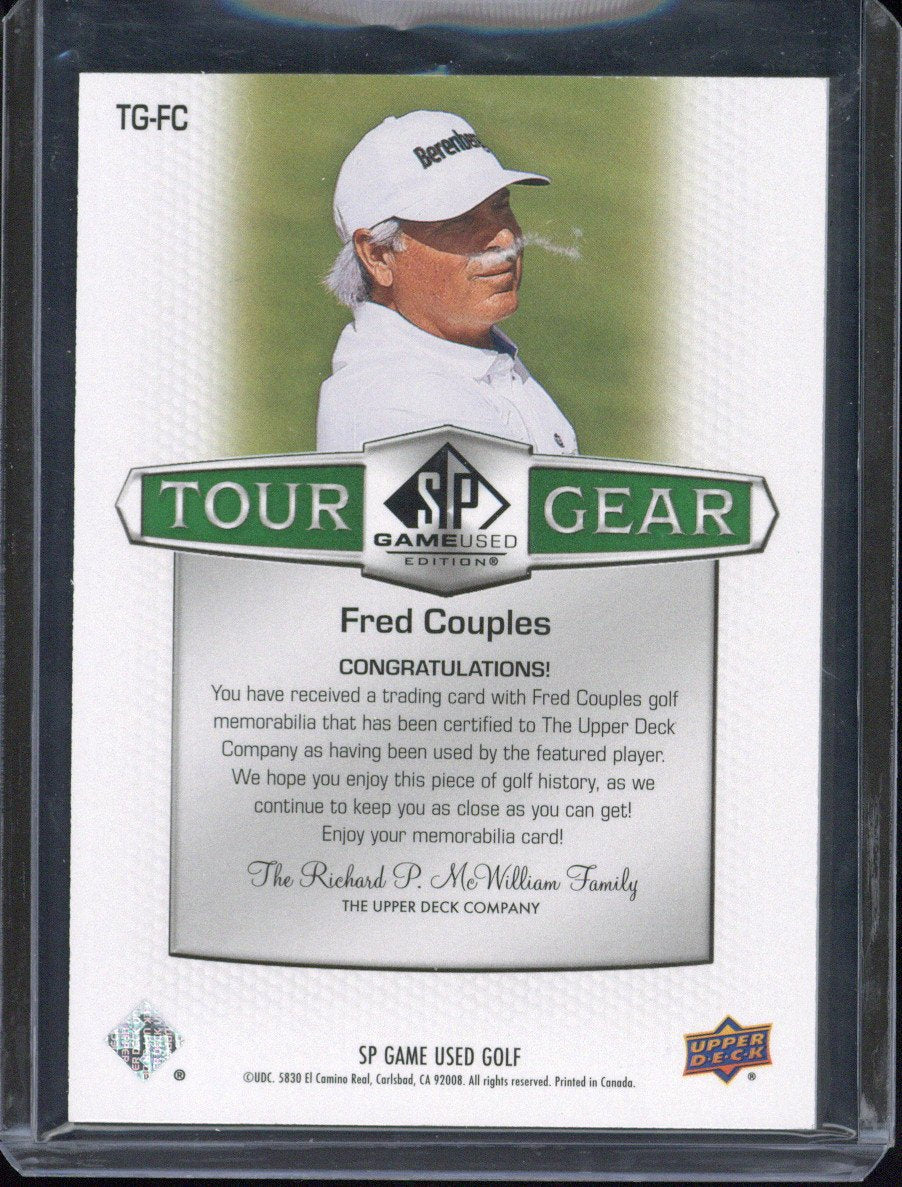 Upper Deck SP Game Used Golf Fred Couples Relic #TG-FC
