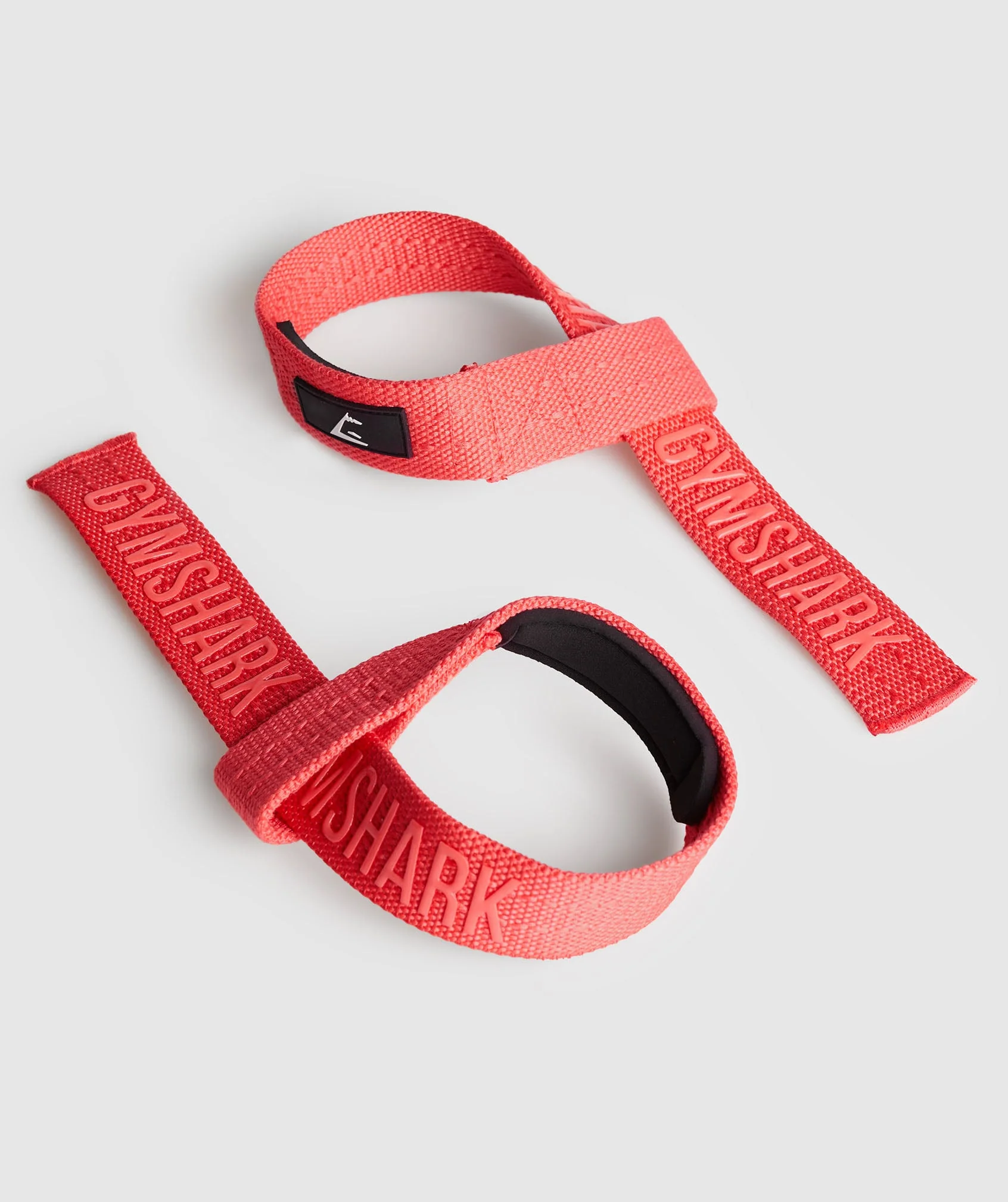 Silicone Lifting Straps Fly Coral