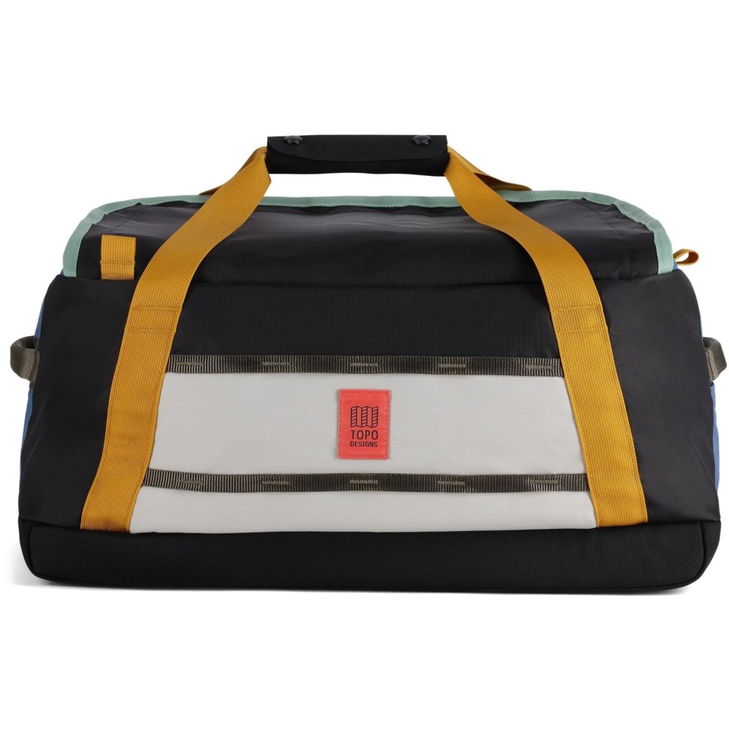 Topo Designs Mountain Duffel Travel Bag - 40L - Stone Blue/Bone White