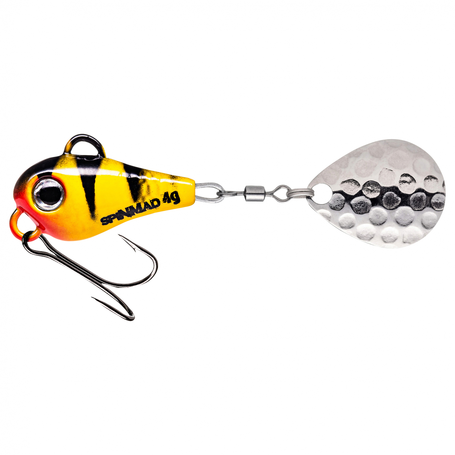 SpinMad Lead Head Spinners Originals (Lemon Tiger, 4 g)
