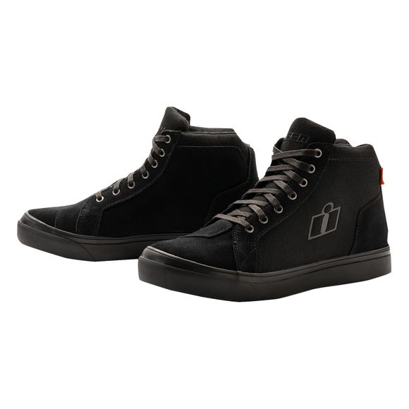 Icon CARGA Motorcycle Shoes - BlackRef: IC0824