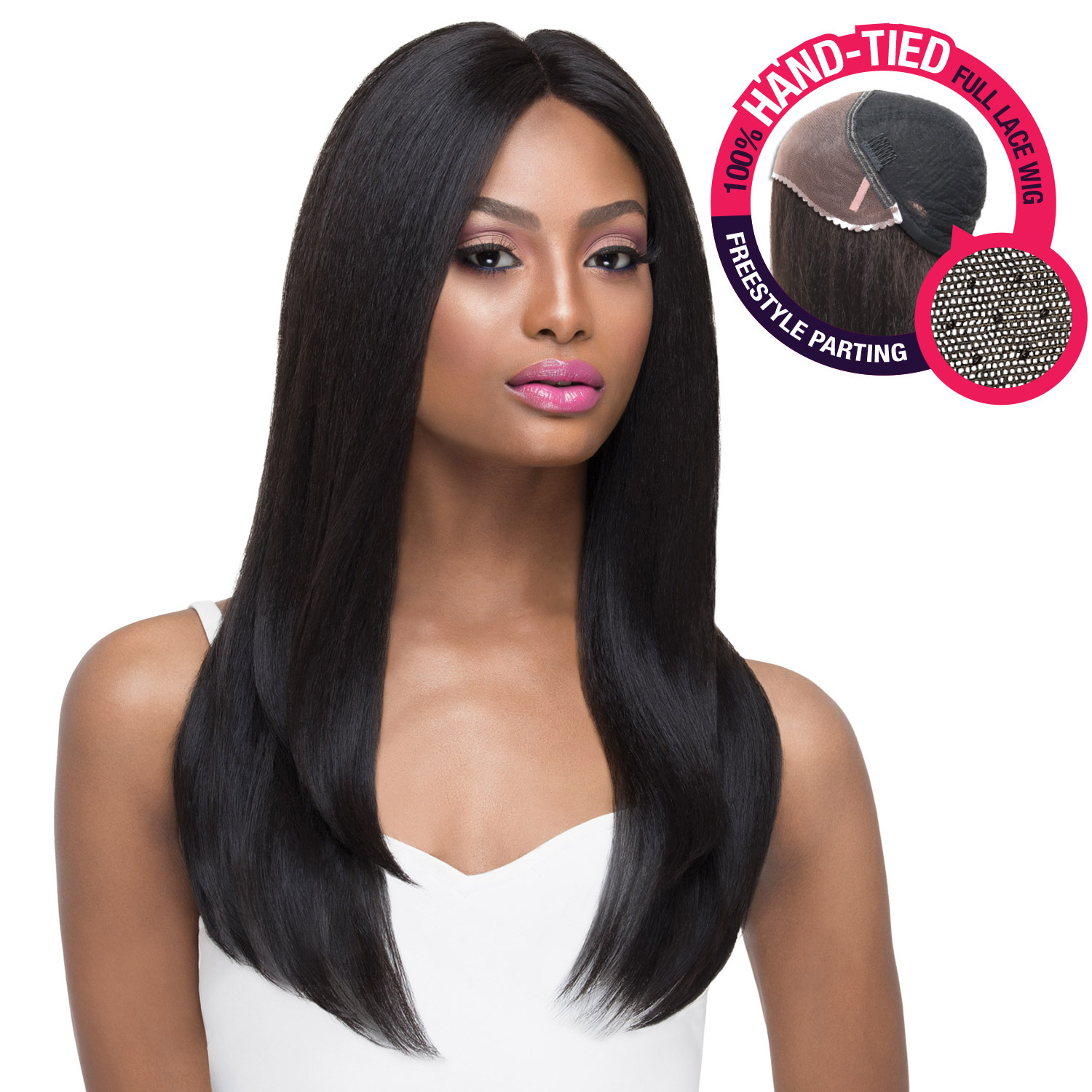 Outre Synthetic Hair Hand Tied Full Lace Wig Kiara