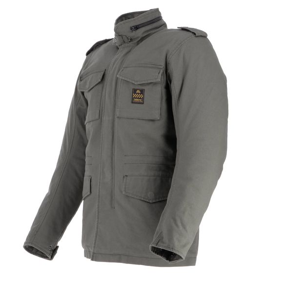 Helstons DIVISION Motorcycle Jacket - GreenRef: HS1017