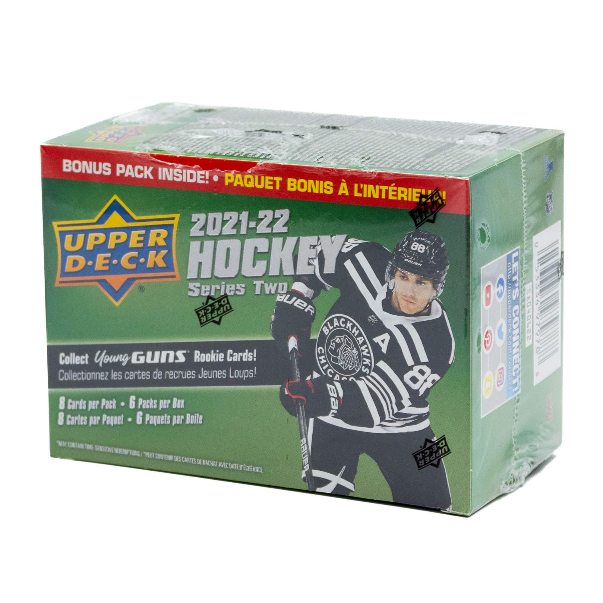 2021/22 Upper Deck Series 2 NHL Hockey BLASTER Box