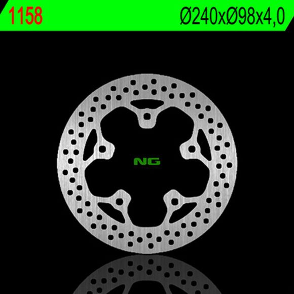 NG Round Fixed Brake DiscRef: NGD00294A / 1024345