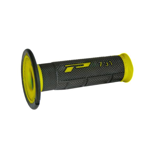 Progrip MX 791 Universal Handlebar Grips - Yellow / BlackRef: PRG0062