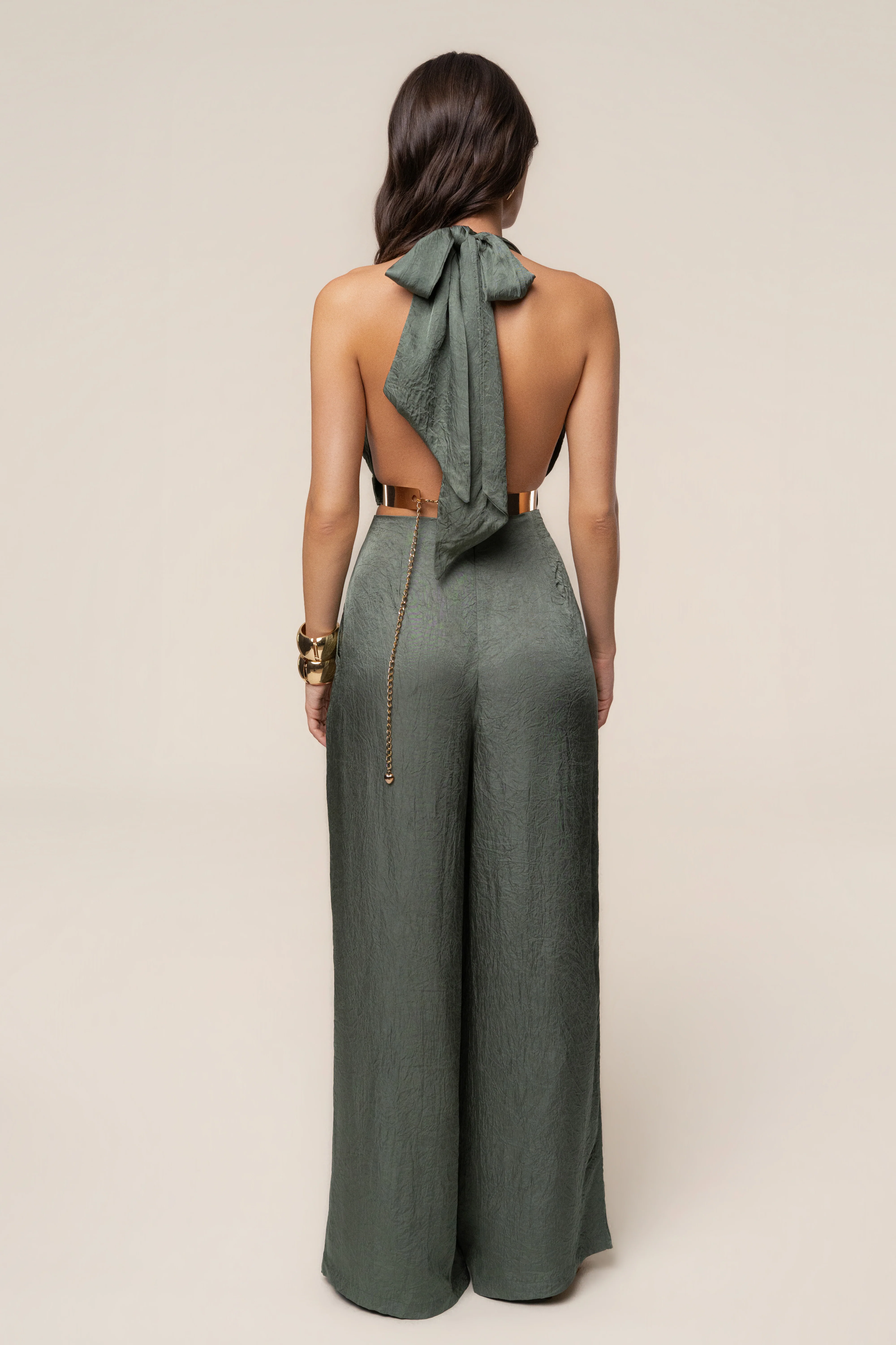 Seafoam Sundown Open Back Top