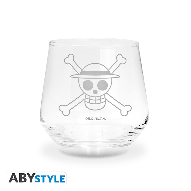 ONE PIECE 2 Glass Set Luffy & Ace