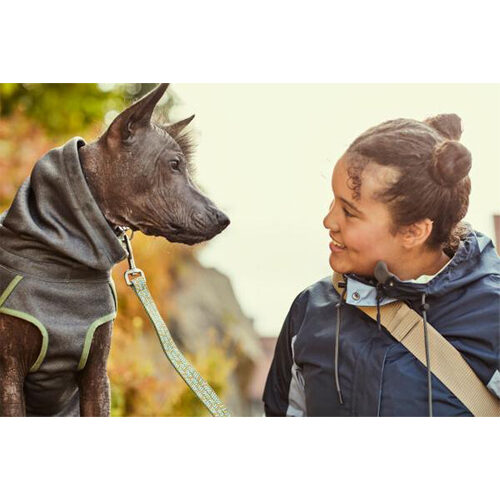 Hurtta Razzle-Dazzle Midlayer Jacket - Blackberry - 40cm