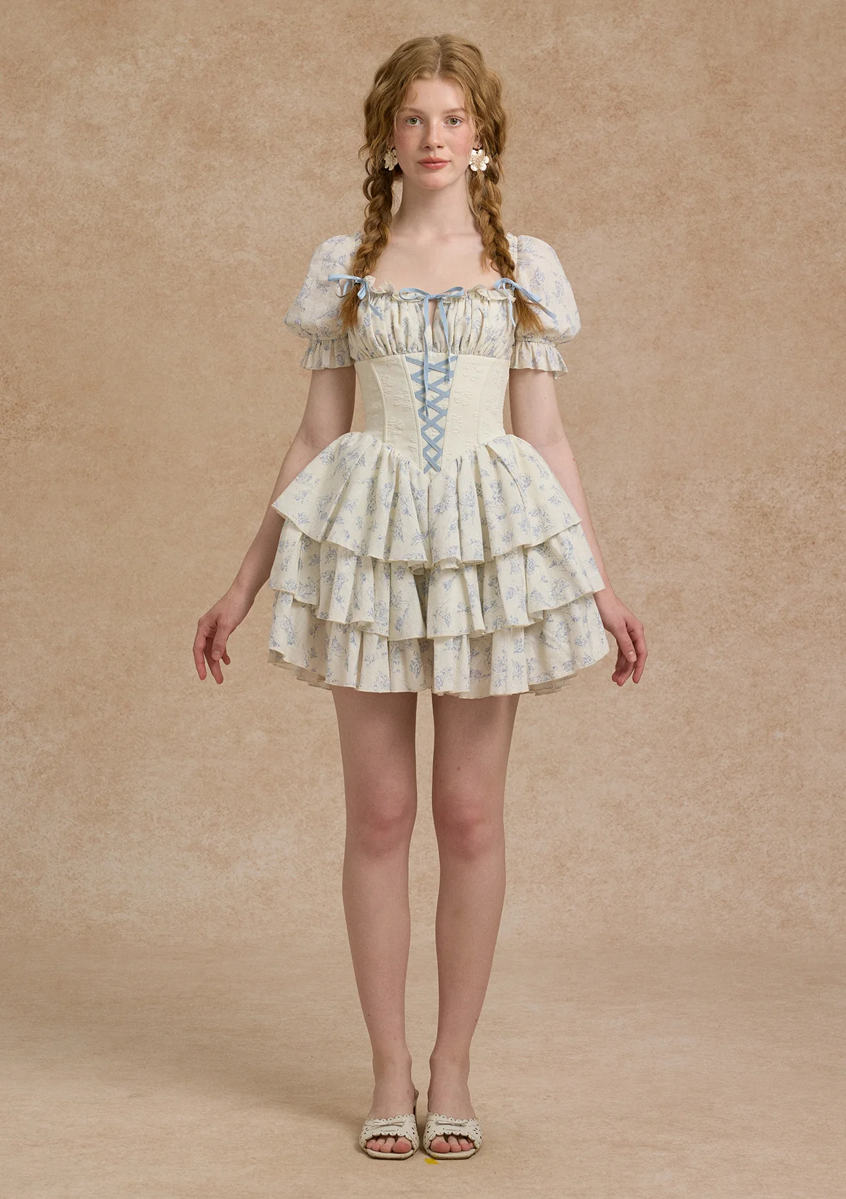 Blue Dollhouse Corset Dress(Short)