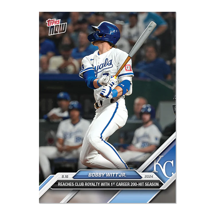 Bobby Witt Jr. - 2024 MLB TOPPS NOW® Card 706