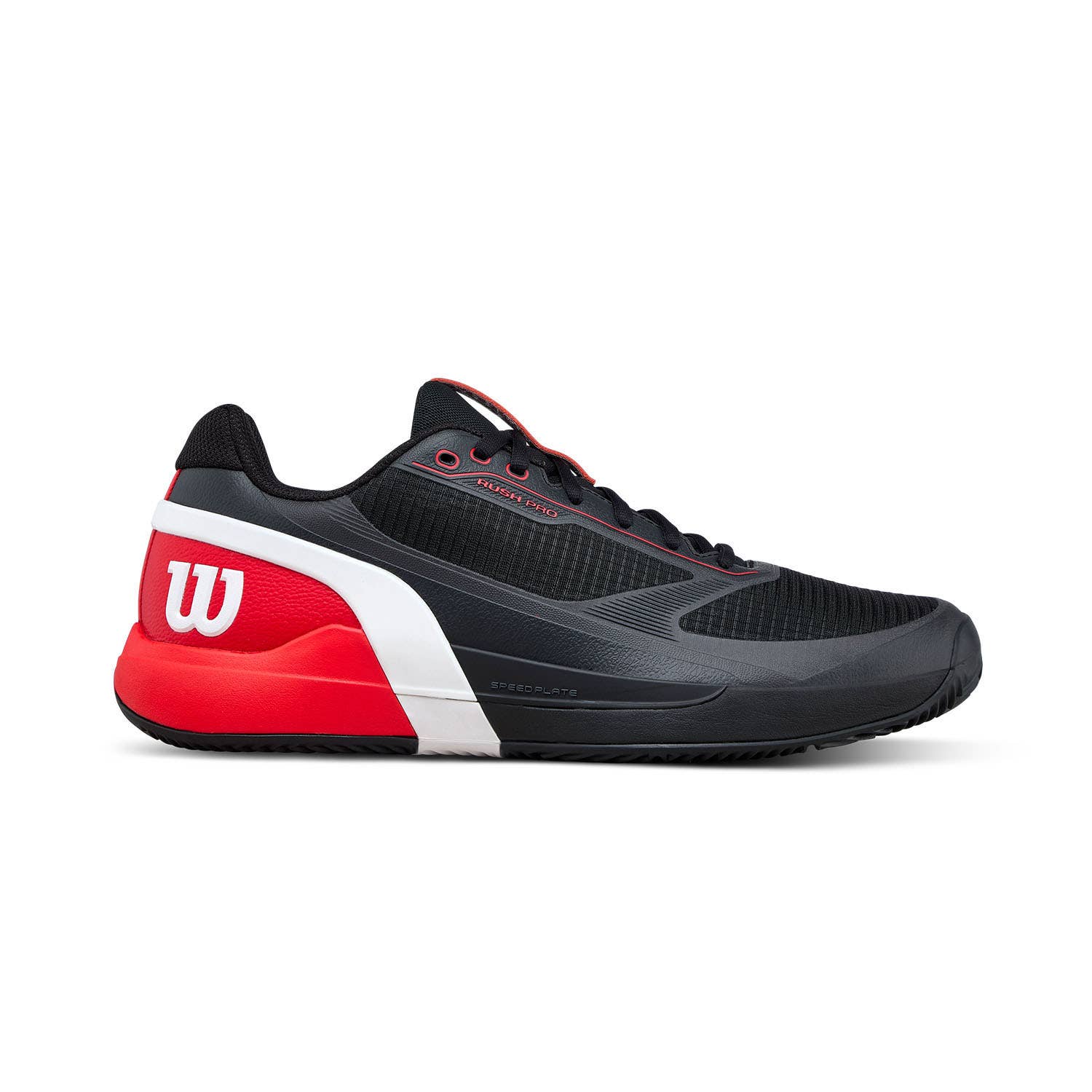 WILSON RUSH PRO 5 CLAY BLACK/RED WRS339950
