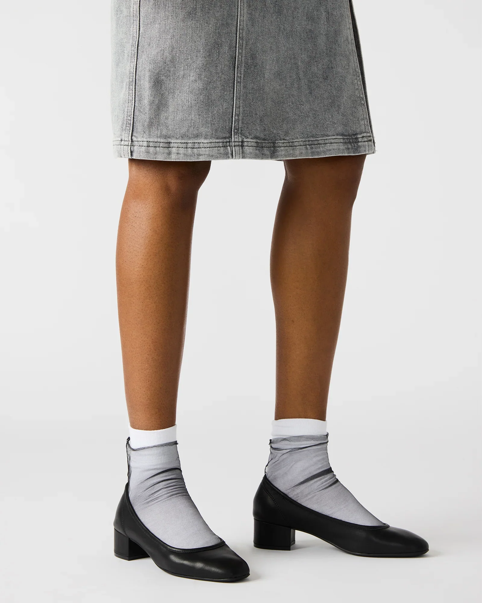 Mollie Black Leather