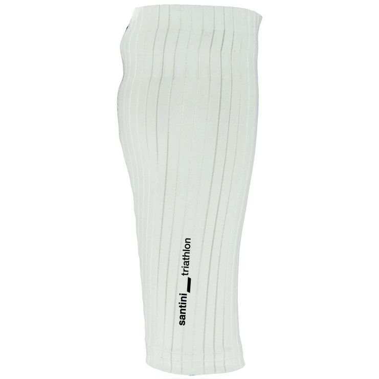 Santini Viper Calf Guards 5TCALF - white BI