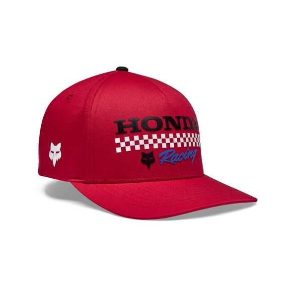 Casquette Fox HONDA FLEXFIT - Rouge / GrisRef : FX5255
