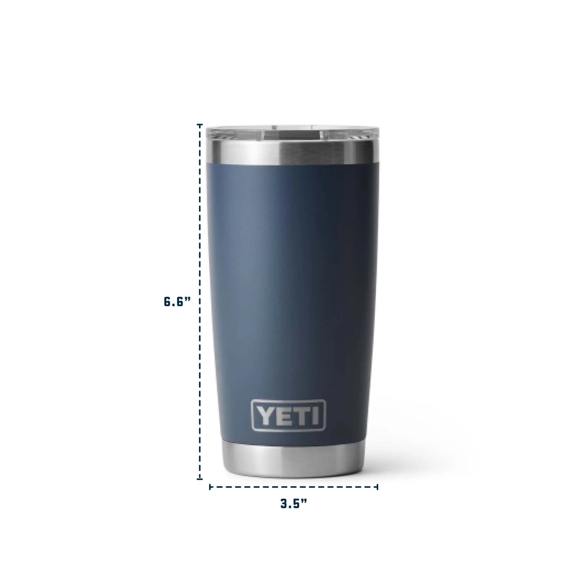 YETI Blue Camo Rambler 20oz Tumbler