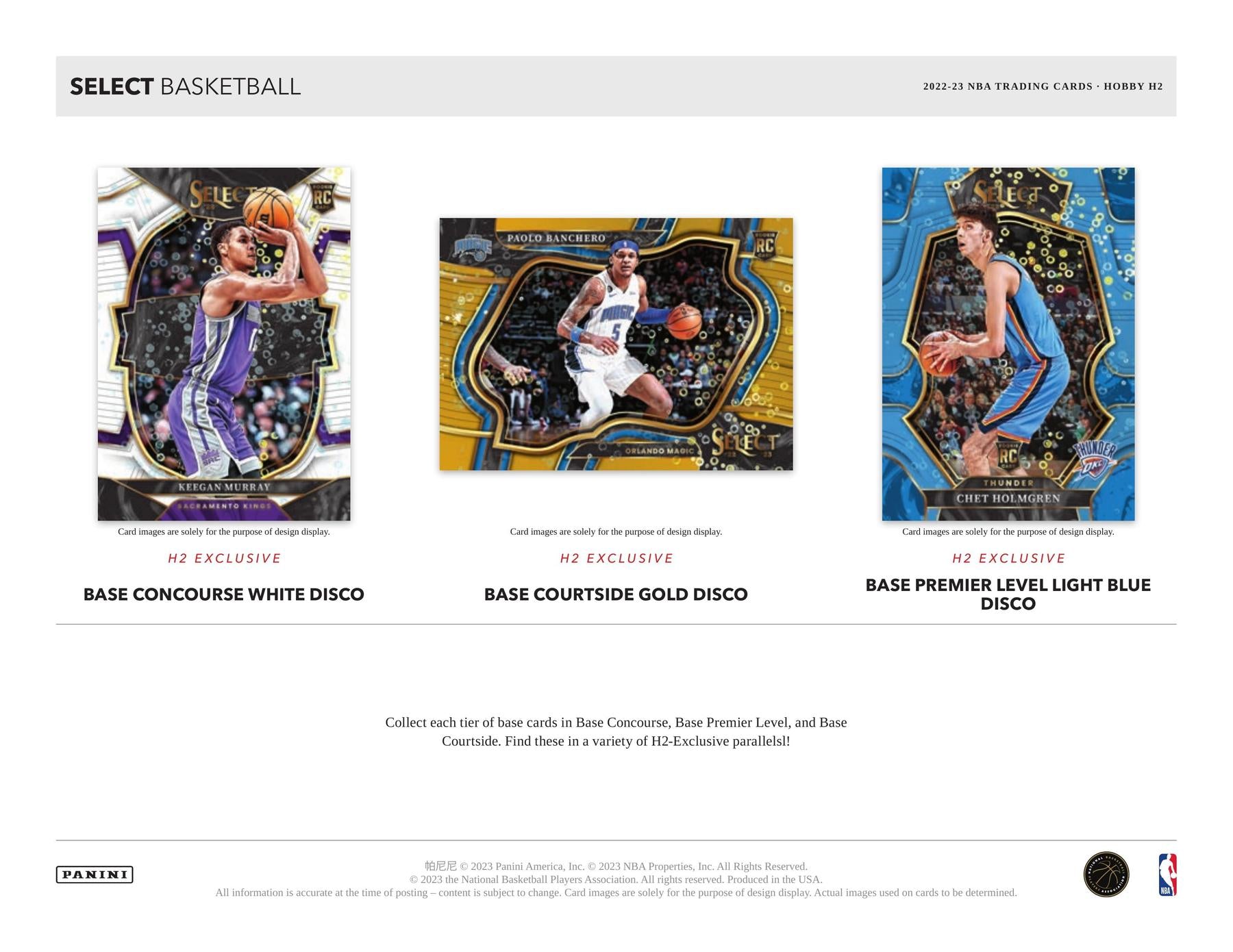 2022/23 Panini Select Basketball H2 Pack