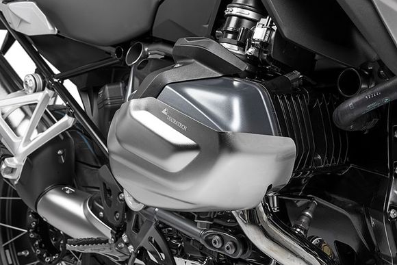 Touratech Inox crankcase guard for cylinder - SilverRef: Trt00155A / 01-037-5130-0