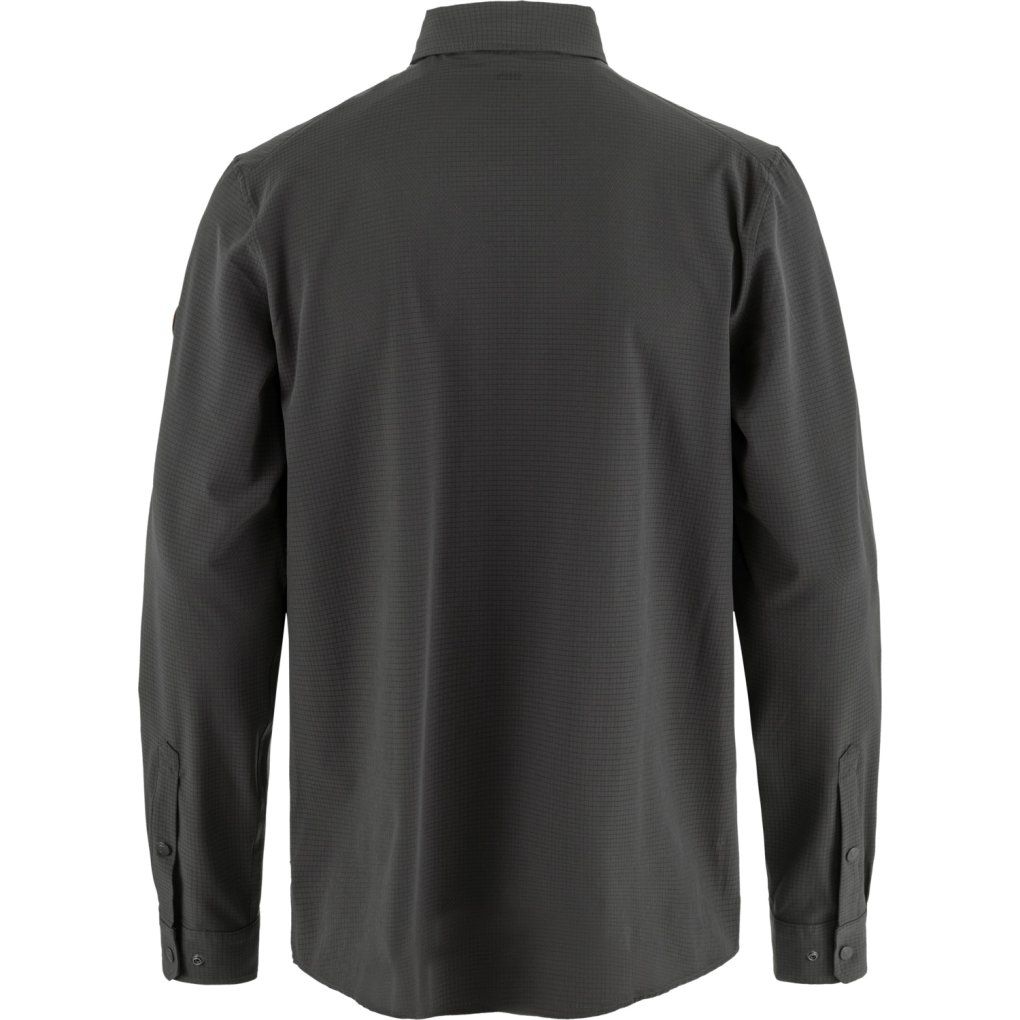 Fjällräven Abisko Trekking Longsleeve Shirt Men - dark grey