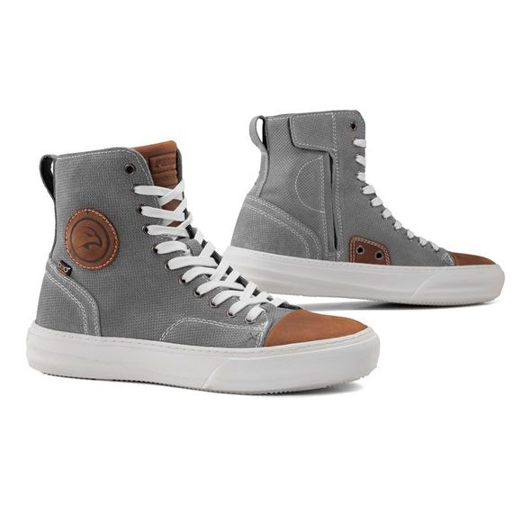 Baskets Moto Falco LENNOX 2 - JEANS COLOR - GrisRef : FAL0131-C798