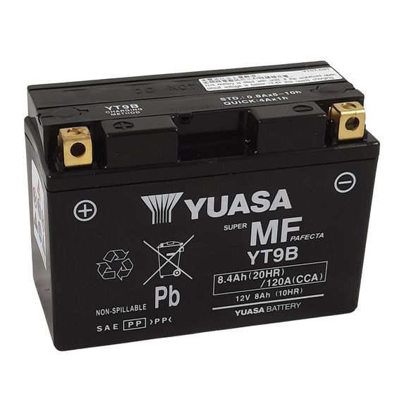 Yuasa YT9B -Y- Farm acid type battery maintenance freeRef: YT9B -Y-