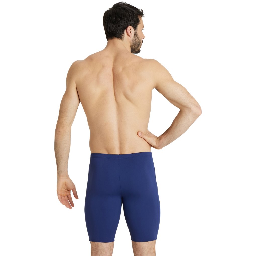 arena Performance Solid Team Swim Jammer Men - Navy/White