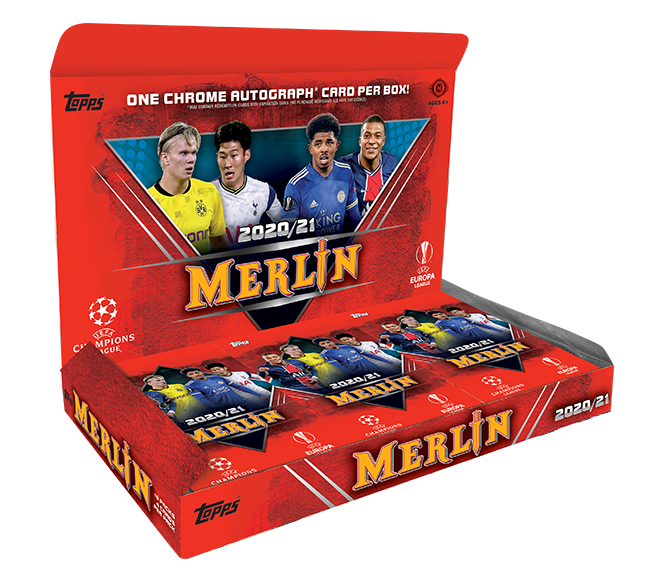 2020/21 Topps Merlin Chrome Soccer Hobby Box