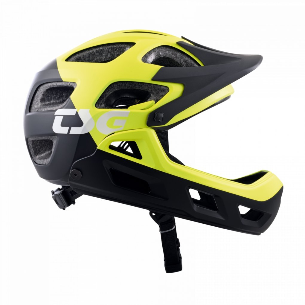 TSG Seek Youth FR Graphic Design Helmet - flow black-yellow
