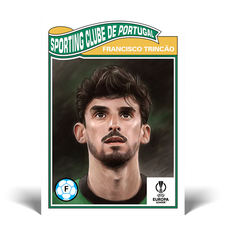 Topps UK - UCC Living Set Card #587 - Francisco Trincão