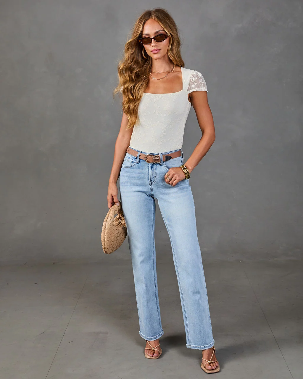 Maison Fleur Floral Lace Top