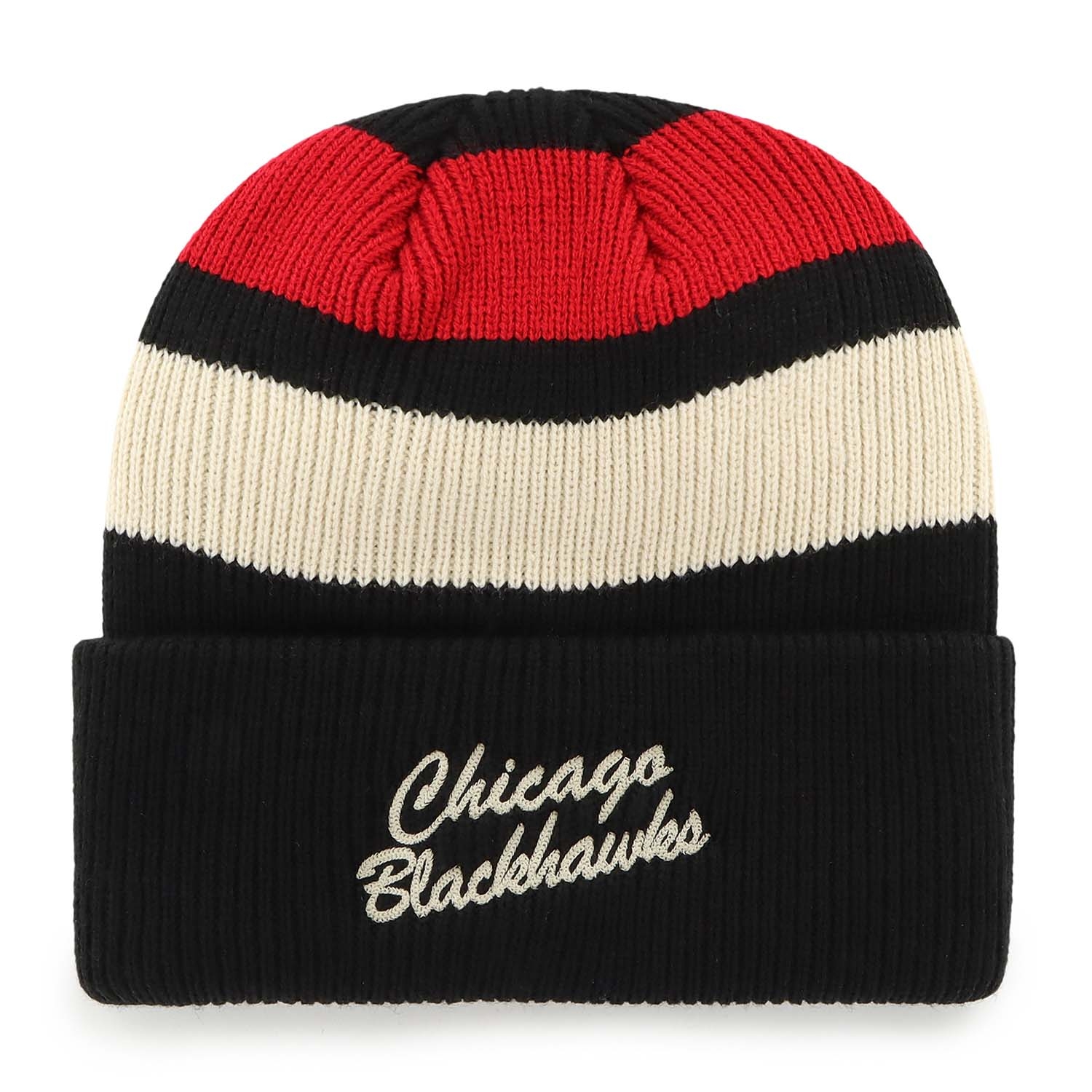 Chicago Blackhawks '47 Clubhouse Jennings NHL Knit Hat