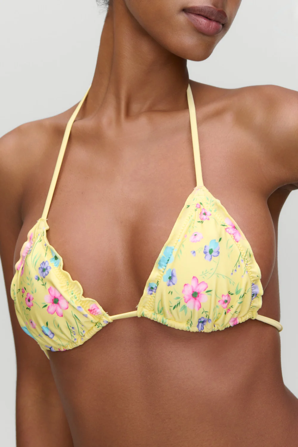 x Devon Lee Carlson Tidal Halter Bikini Top - Bellissima