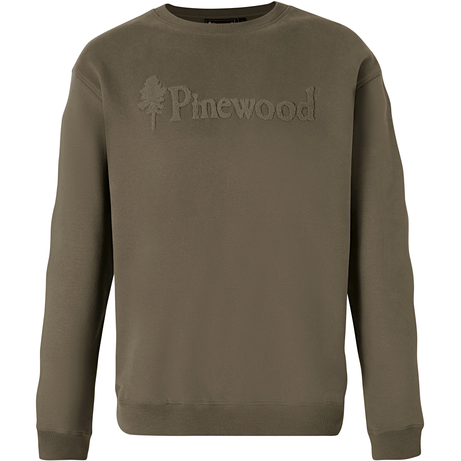 Värnamo Pinewood Logo Sweater Men, w. Logo (D.Green)