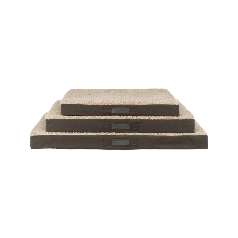 Trixie Vital Mattress Bendsen - 80 x 60 cm - Dark Grey/Light Grey