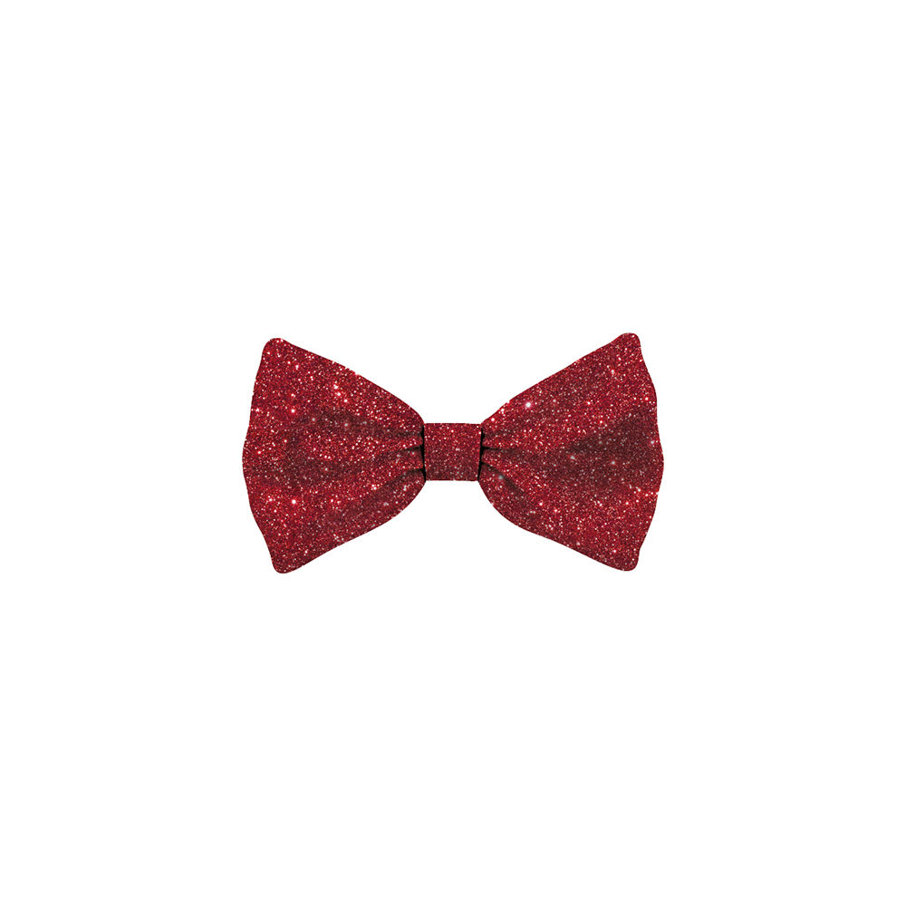 Plenty Gifts -  Glitter Christmas Bow Cat - Red -S