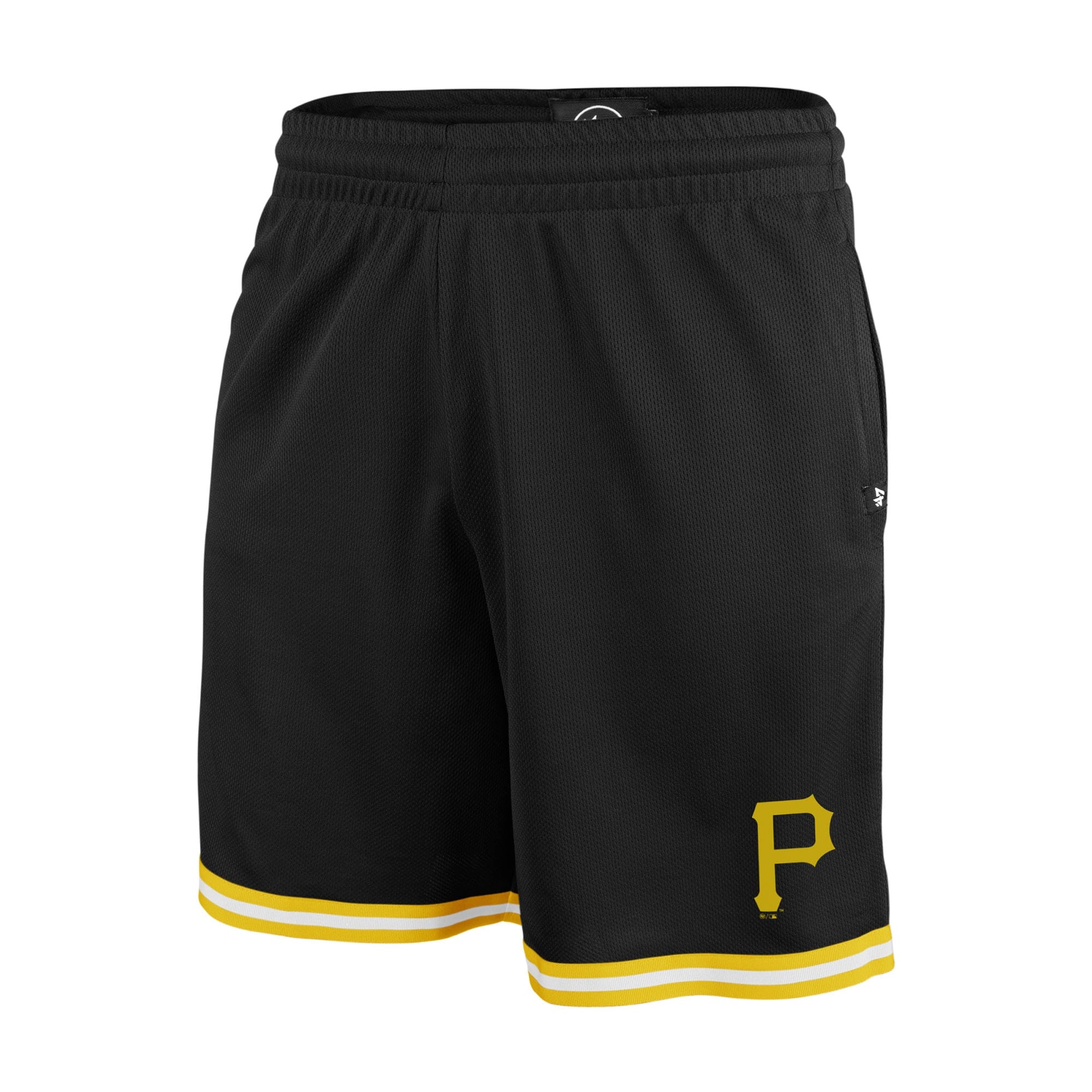 Pittsburgh Pirates '47 Grafton Mesh MLB Shorts Black