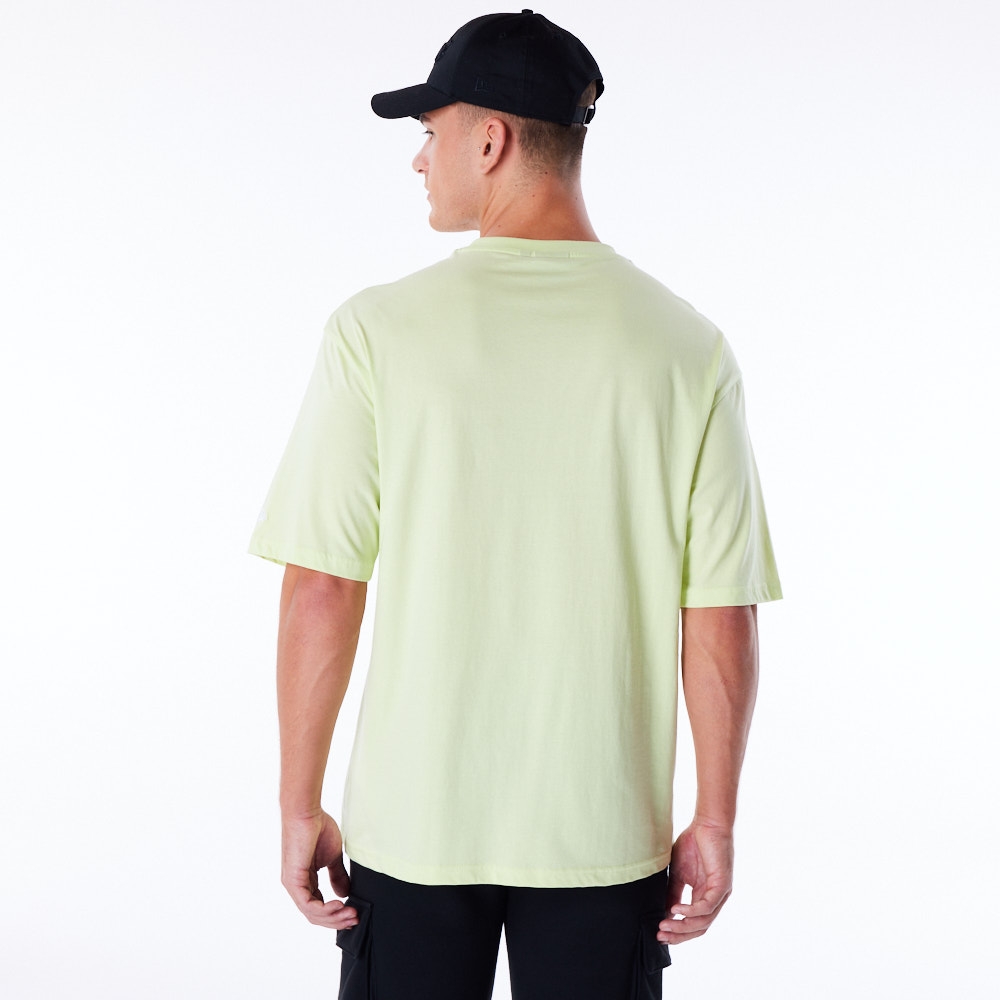Los Angeles Lakers Retro New Era Oversized NBA T-Shirt Yellow