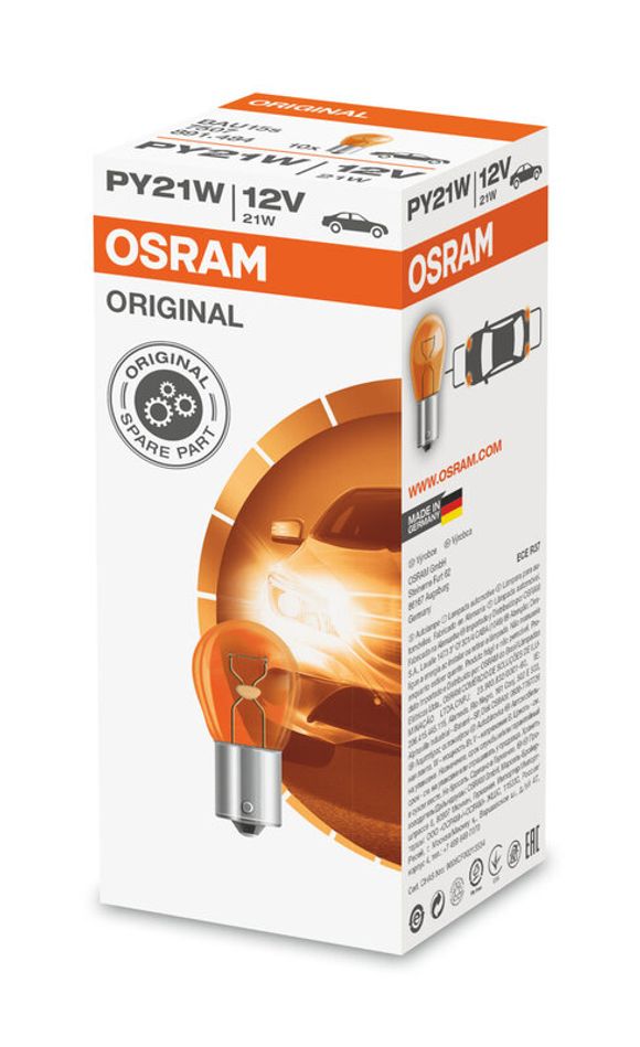 Osram Original Line PY21W Bulb 12V 21WRef: OSRM00029A / 1122939