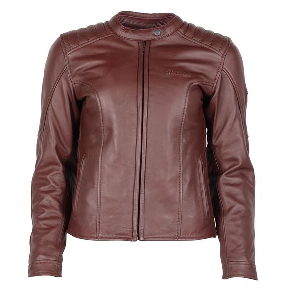 Blouson Moto Soubirac GRETA WATERPROOF FEMME - RougeRef : SB0120