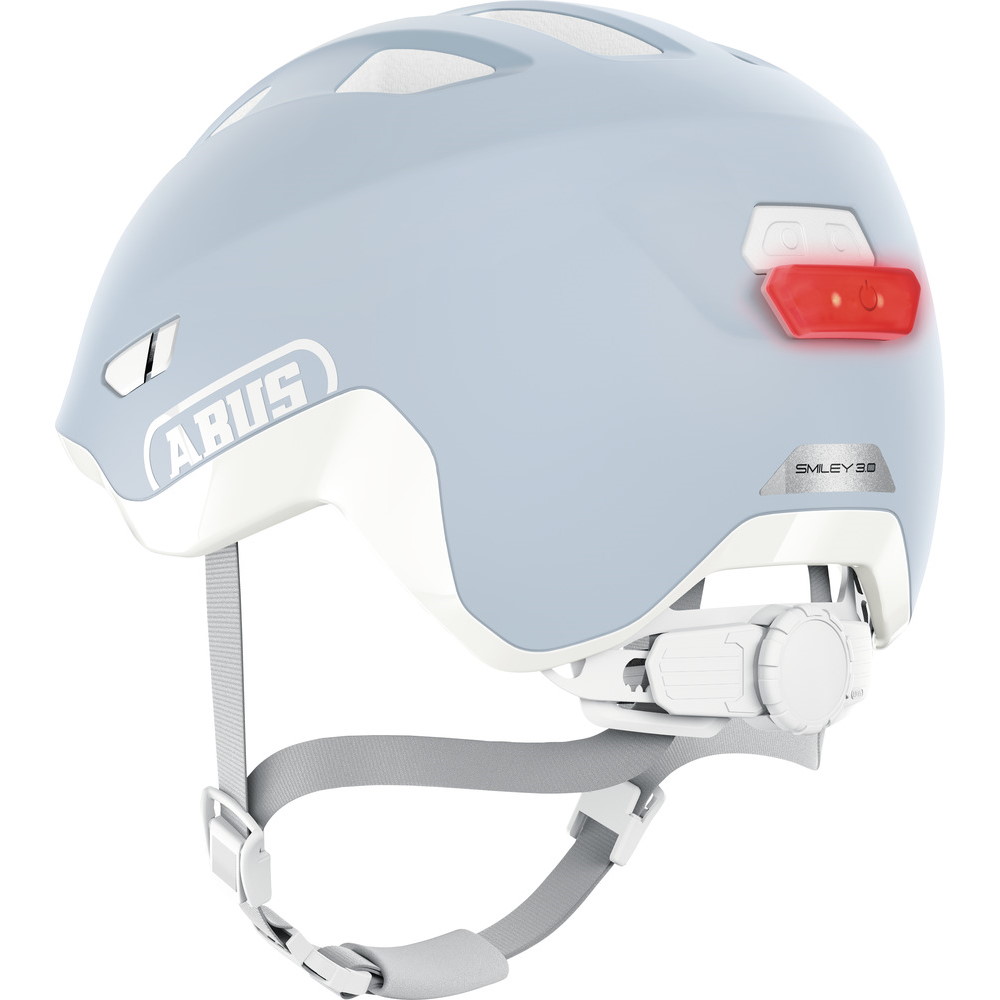 ABUS Smiley 3.0 ACE LED Kids Helmet - pure aqua