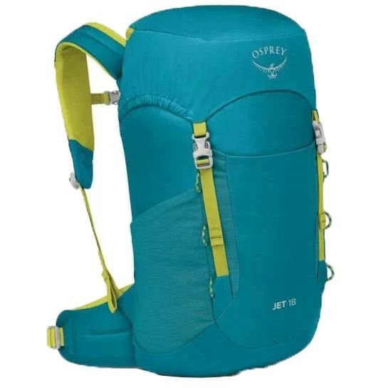 Osprey Jet 18 Backpack Kids - Blue Spikemoss/Lemongrass