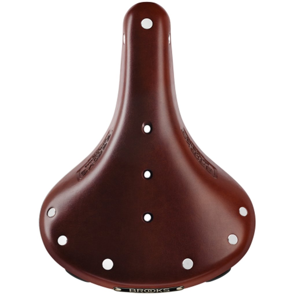 Brooks B17 Short Bend Leather Saddle - brown