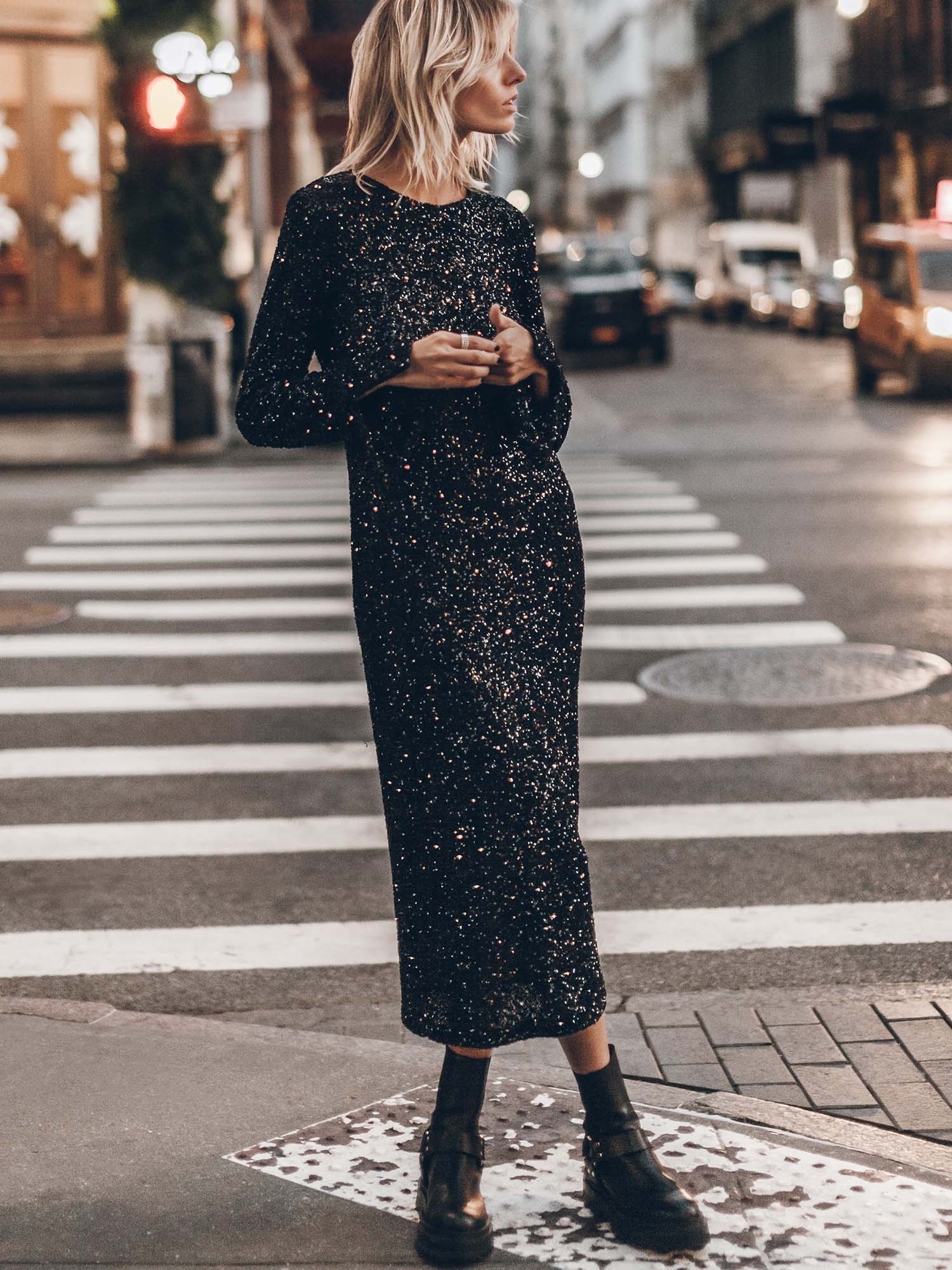Glitter MiDi Dress