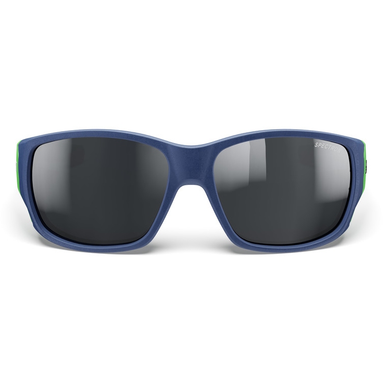 Julbo Stronger Spectron 3 Kids Sunglasses - Dark Blue / Green - Grey Silver Flash