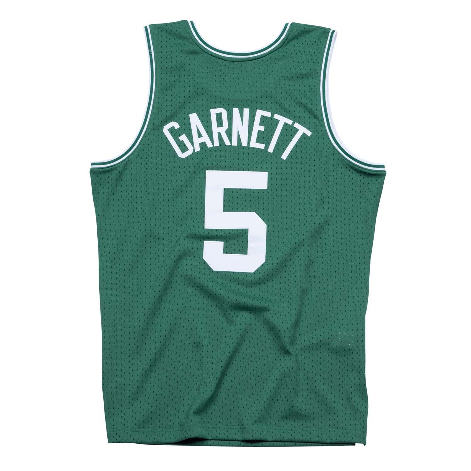 Kevin Garnett #5 Boston Celtics 2007-08 Swingman NBA Jersey Green