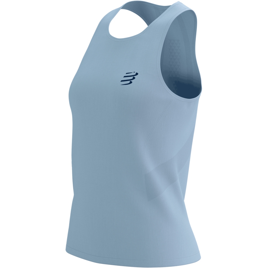 Compressport Performance Running Tank Top Women - cashmere blue