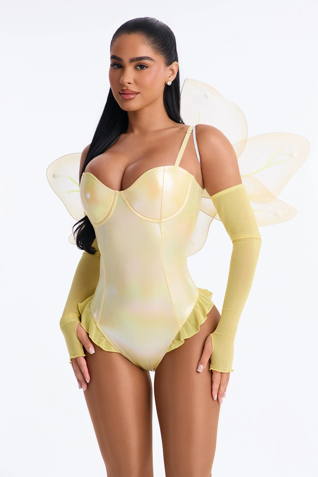 Blooming Beauty 4 Piece Costume Set - Yellow